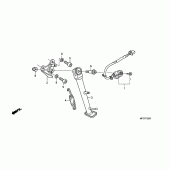Схема вузла: Підставка для Honda CB600F Hornet