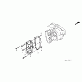 Схема узла: Shift cover для Honda ST1100 Pan-European Police