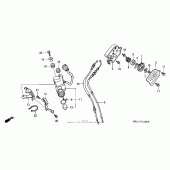 Схема узла: Servo motor (1) для Honda CBR1000 CBR1000RR Fireblade