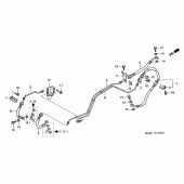 Схема узла: Proportioning control valve для Honda ST1100 Pan-European