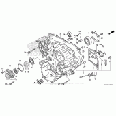 Схема вузла: Rear Case для Honda GL1800 Gold Wing F6B Bagger