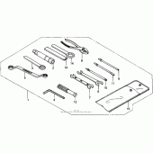 Схема вузла: Інструмент для Honda XR650