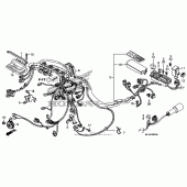 Схема вузла: Електрообладнання для Honda CBR600 CBR600RR