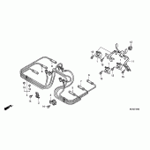 Схема узла: Катушка зажигания для Honda GL1800 Gold Wing