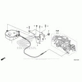 Схема вузла: Auto Cruise для Honda GL1800 Gold Wing F6B Bagger