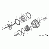 Схема узла: Сцепление для Honda CBR900RR CBR919RR Fireblade