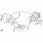 Схема вузла: A / se cruise valve для Honda GL1500 Gold Wing Special Edition