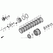 Схема вузла: Зчеплення для Honda ST1100 Pan-European