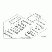 Схема вузла: Інструмент для Honda CBR900RR CBR954RR Fireblade