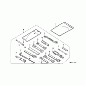 Схема вузла: Інструмент для Honda CBR1100XX Blackbird