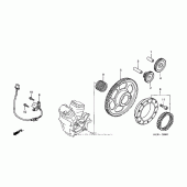 Схема узла: Pulse generator для Honda VT750 Shadow Spirit