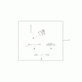 Схема вузла: Heated grip att. для Honda CB1000 CB1000R