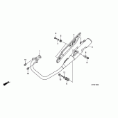 Схема вузла: Вихлопна система для Honda CBF150