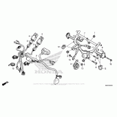 Схема вузла: Cowl Stay для Honda ST1300 Pan-European Police