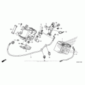 Схема вузла: Акумулятор для Honda VT1300 Interstate