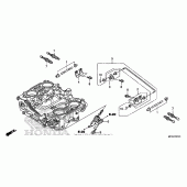 Схема узла: Throttle body (component parts) для Honda ST1300 Pan-European