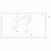 Схема вузла: Rr.carrier для Honda CBF500