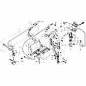 Схема вузла: Акумулятор 90 91 except i для Honda GL1500 Gold Wing