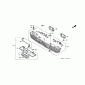 Схема узла: Trunk light/license light для Honda GL1500 Gold Wing Special Edition