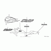 Схема узла: Marks (2) для Honda VT750 Shadow Spirit