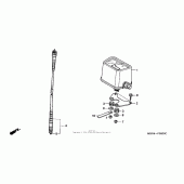 Схема вузла: Спідометр для Honda XR650