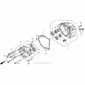 Схема вузла: Rear case для Honda ST1100 Pan-European