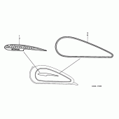 Схема вузла: Label read the manual для Honda VT125 Shadow