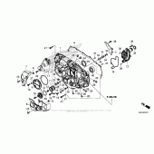 Схема вузла: Right Crankcase Cover (2) для Honda CRF1000 Africa Twin DCT