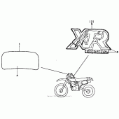 Схема вузла: Mark 92 для Honda XR600