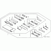 Схема вузла: Інструмент для Honda VT750 Shadow ACE