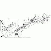 Схема узла: Масляный насос для Honda GL1500 Gold Wing Aspencade