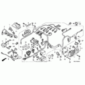 Схема вузла: Жгут проводки (2) для Honda CBR1000 CBR1000RR Fireblade