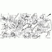 Схема узла: Shelter для Honda GL1800 Gold Wing