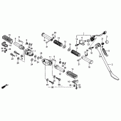 Схема вузла: Step 94 для Honda VT600 Shadow VLX