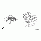 Схема узла: Комплект прокладок А