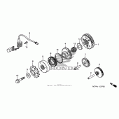 Схема вузла: Pulse generator для Honda VFR800 Interceptor
