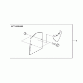 Схема узла: Backpanelиmark для Honda VT125 Shadow