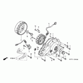 Схема вузла: Генератор для Honda VTR1000 VTR SP-2