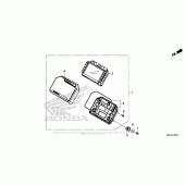 Схема вузла: Спідометр для Honda CBR1000 CBR1000RR Fireblade