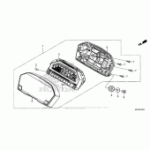 Схема вузла: Спідометр для Honda NC700
