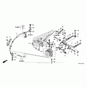 Схема вузла: Rear Valve Unit (Cbr600Ra) для Honda CBR600