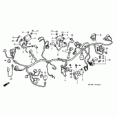 Схема вузла: Електрообладнання для Honda XL650 Transalp