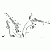 Схема вузла: Switch / cable для Honda ST1100 Pan-European