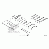 Схема вузла: Інструмент для Honda GL1800 Gold Wing