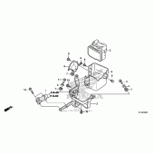 Схема вузла: Abs modulator для Honda CBR250