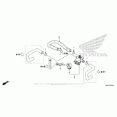 Схема вузла: Air Injection Valve для Honda GL1800 Gold Wing