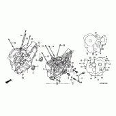Схема узла: Картер двигателя для Honda VT750 Shadow Phantom