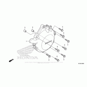 Схема вузла: Кришка генератора для Honda CB1000 CB1000R