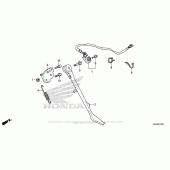 Схема вузла: Бічна підніжка для Honda VT750 Shadow Aero