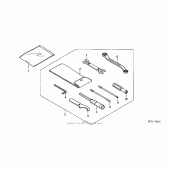 Схема вузла: Інструмент для Honda FSC600 Silver Wing